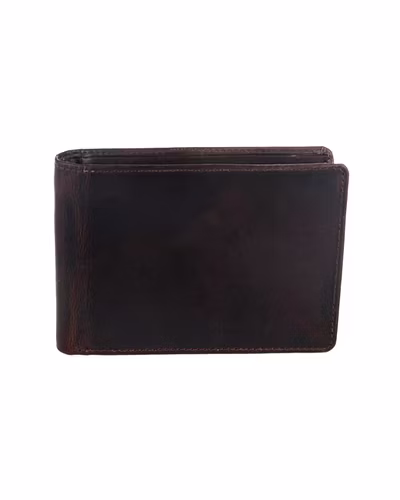 OIL PULL UP MEN LEATHER WALLET-12519210
