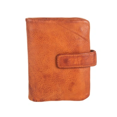 WASHED LEATHER NOTECASE