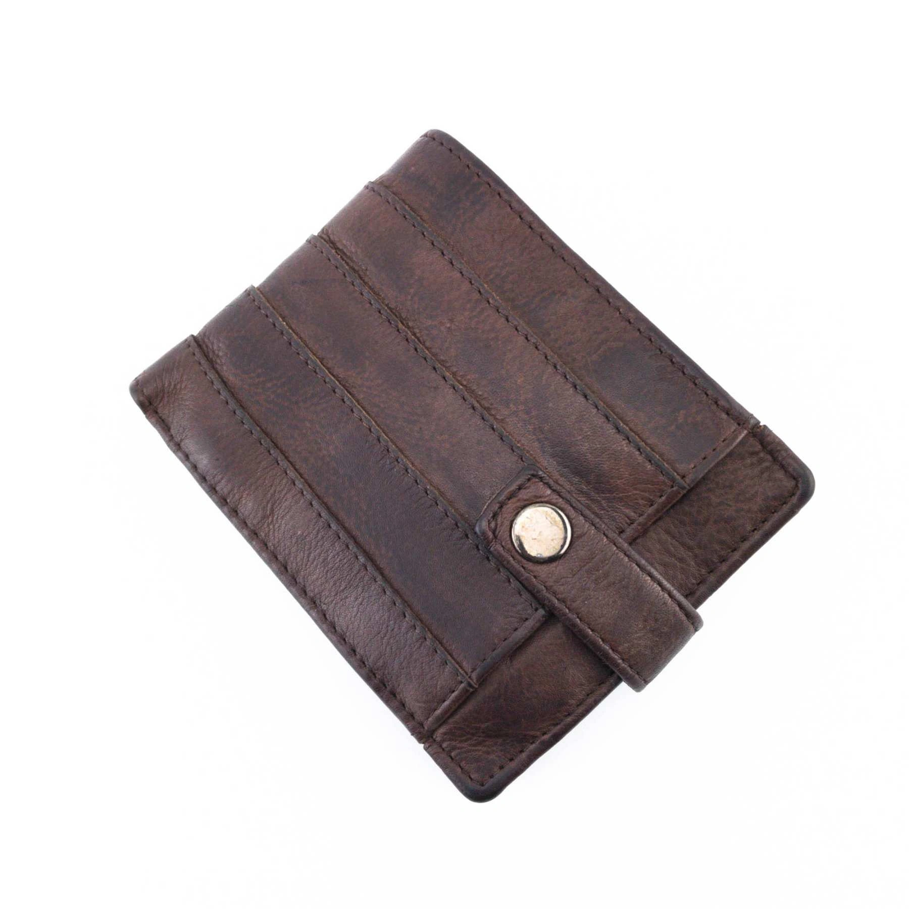 WASHED LEATHER MEN WALLET-12520668