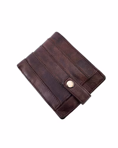 WASHED LEATHER MEN WALLET-12520668