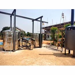 leaves oils distillation plants