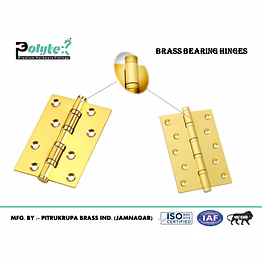polytex brass bearing hinges