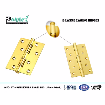 polytex brass bearing hinges