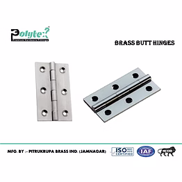 brass butt hinges
