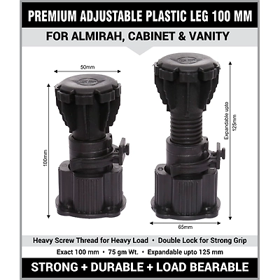 TE_FUR_01: Adjustable Premium Plastic Leg-12466208