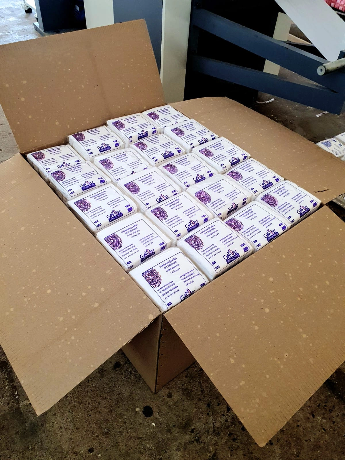 Facial Napkin Tissue Paper Packs Carton Box-2