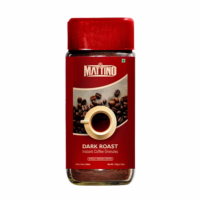 mattino instant coffee dark roast