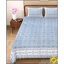 chevron jaipuri bedsheet