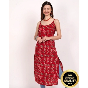 CARP RED KURTI_1