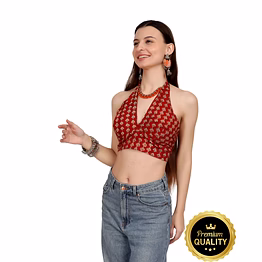 brick halter top