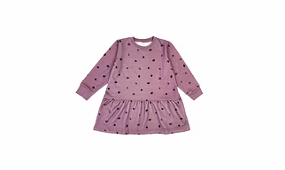 Organic cotton AOP girls Dress