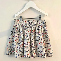 organic cotton aop girls skirt