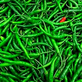 A+ Grade Fresh Green Chilli G4