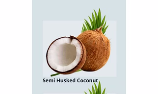 Semi Husk Coconut