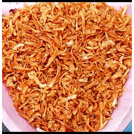 white onion coated fried