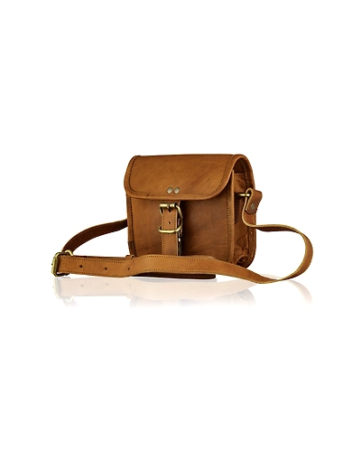 Crossbody Messenger Leather Bag-1