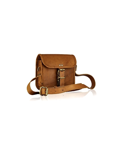 Crossbody Messenger Leather Bag-2