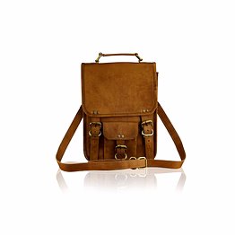 crossbody leather handbag