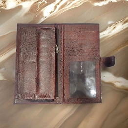 Leather passport cover
