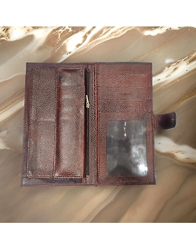 Leather passport cover