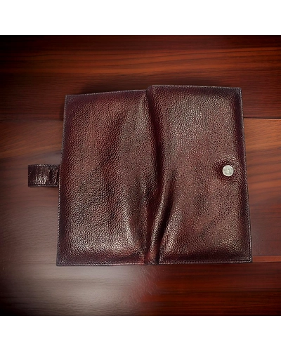 Leather passport cover-2