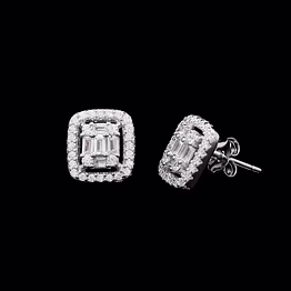 silver 925 earrings
