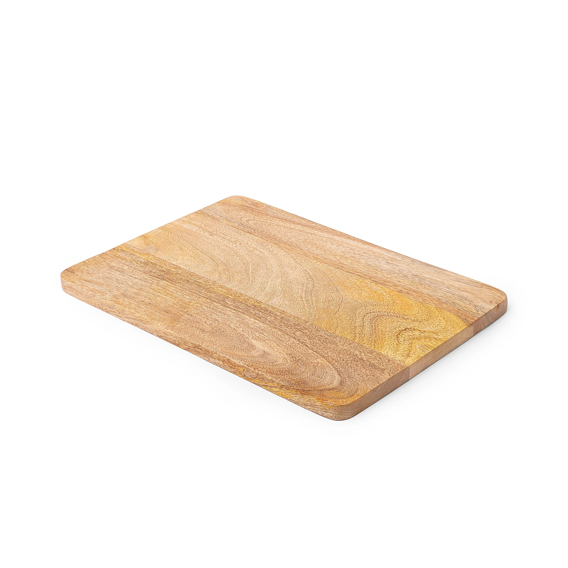 Mango Wood Chopping Board, 14 x 10 x 0.5 Inch, Brown-2