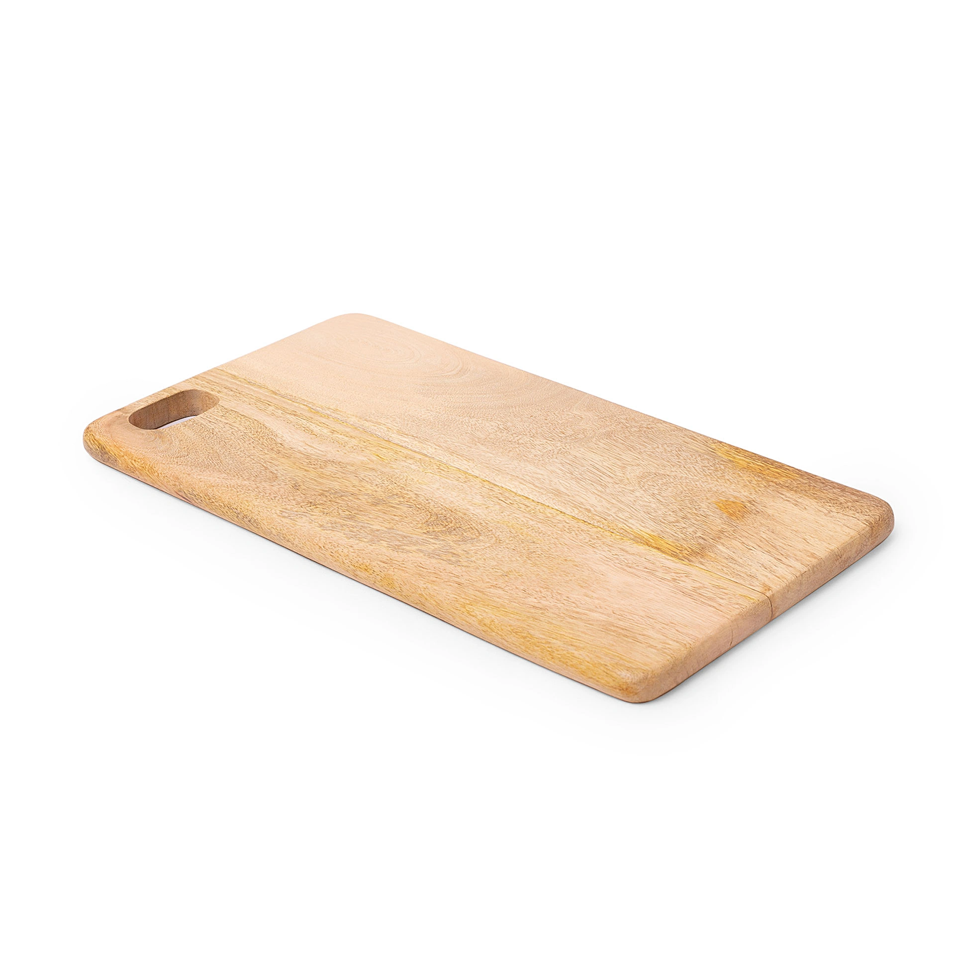 Mango Wood Cutting Board, 14 x 8 x 0.5 Inch, Brown-1