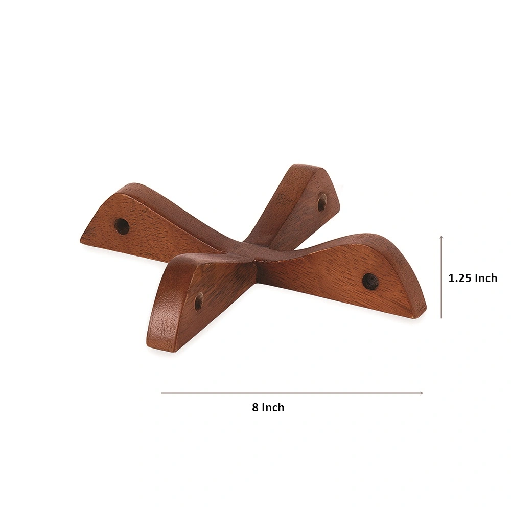 Wooden Stand For Bowl, 8 Inch, Set of 2-3