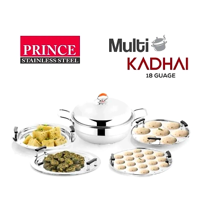 18 Guage premium 4 in 1 multi kadai-12473072