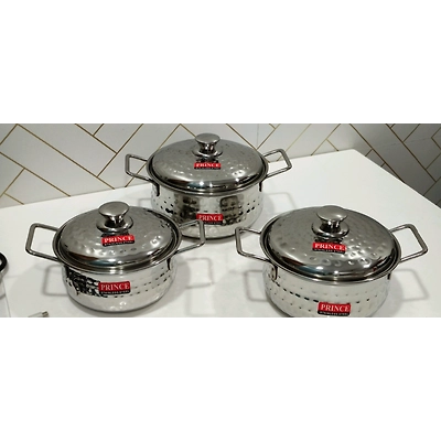 3 Pcs Hammered handi-3