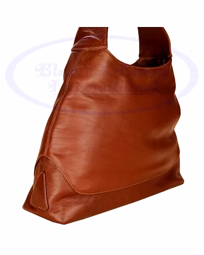 Brown NDM Leather Handbag for Women-2