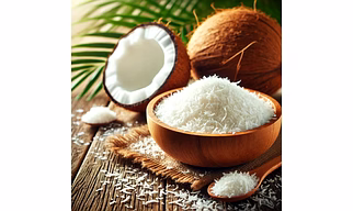 Desiccated coconut