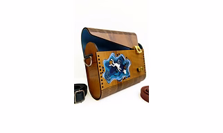 Artistic Wooden Purse