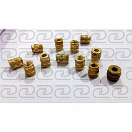 dbc brass molding insert