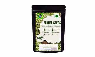 Adon Fresh & Natural Fennel Seeds 200g | Saunf | Variyali | Whole Indian Spices with Authentic taste & Strong Aroma