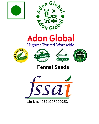 Adon Fresh &amp; Natural Fennel Seeds 200g | Saunf | Variyali | Whole Indian Spices with Authentic taste &amp; Strong Aroma-4