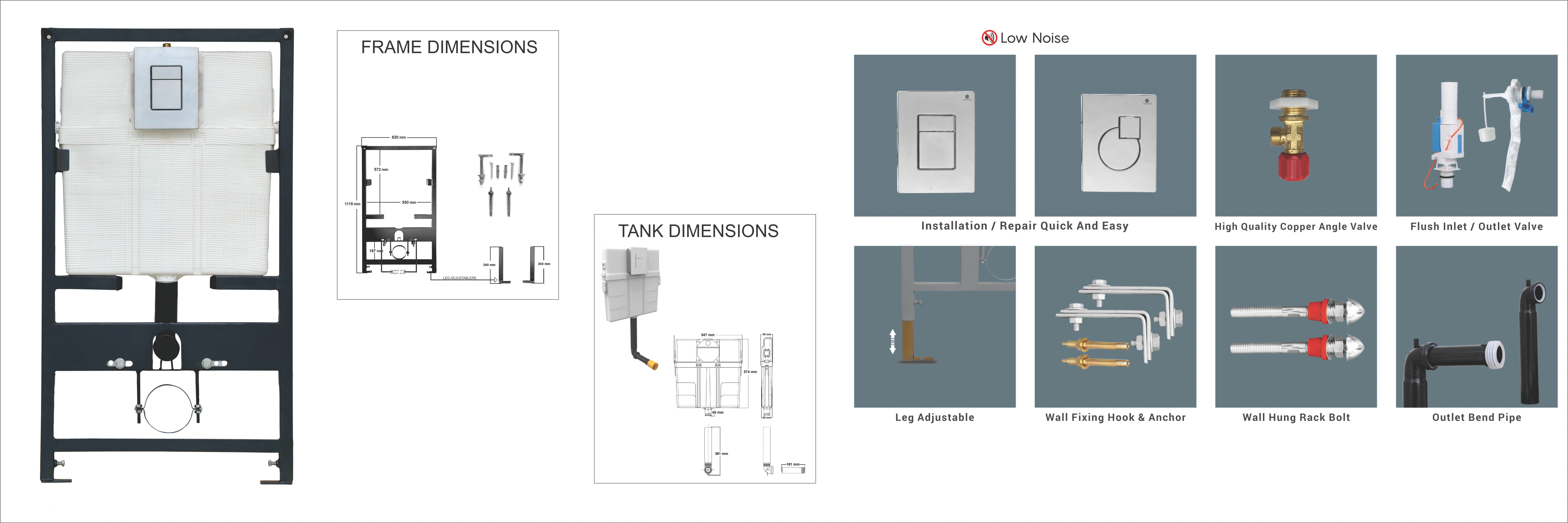 PNUMETIC CONCEALED CISTERN-2