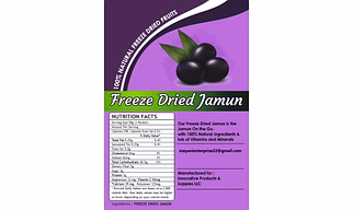 Freeze dried jamun 50gm