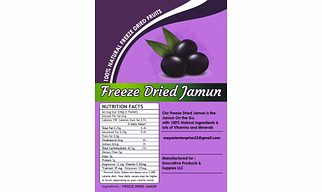 Freeze dried jamun 100gm