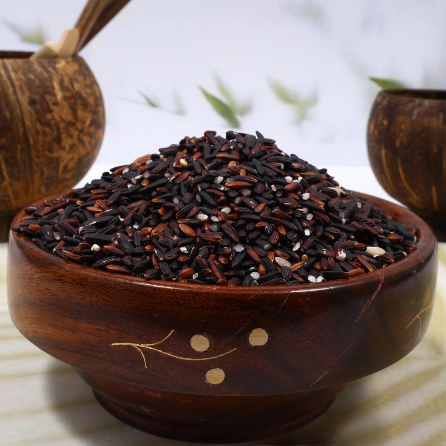 Black Cowrie Rice - Forbidden Rice (கருப்பு கவுனி அரிசி) Traditional Rice-AN104