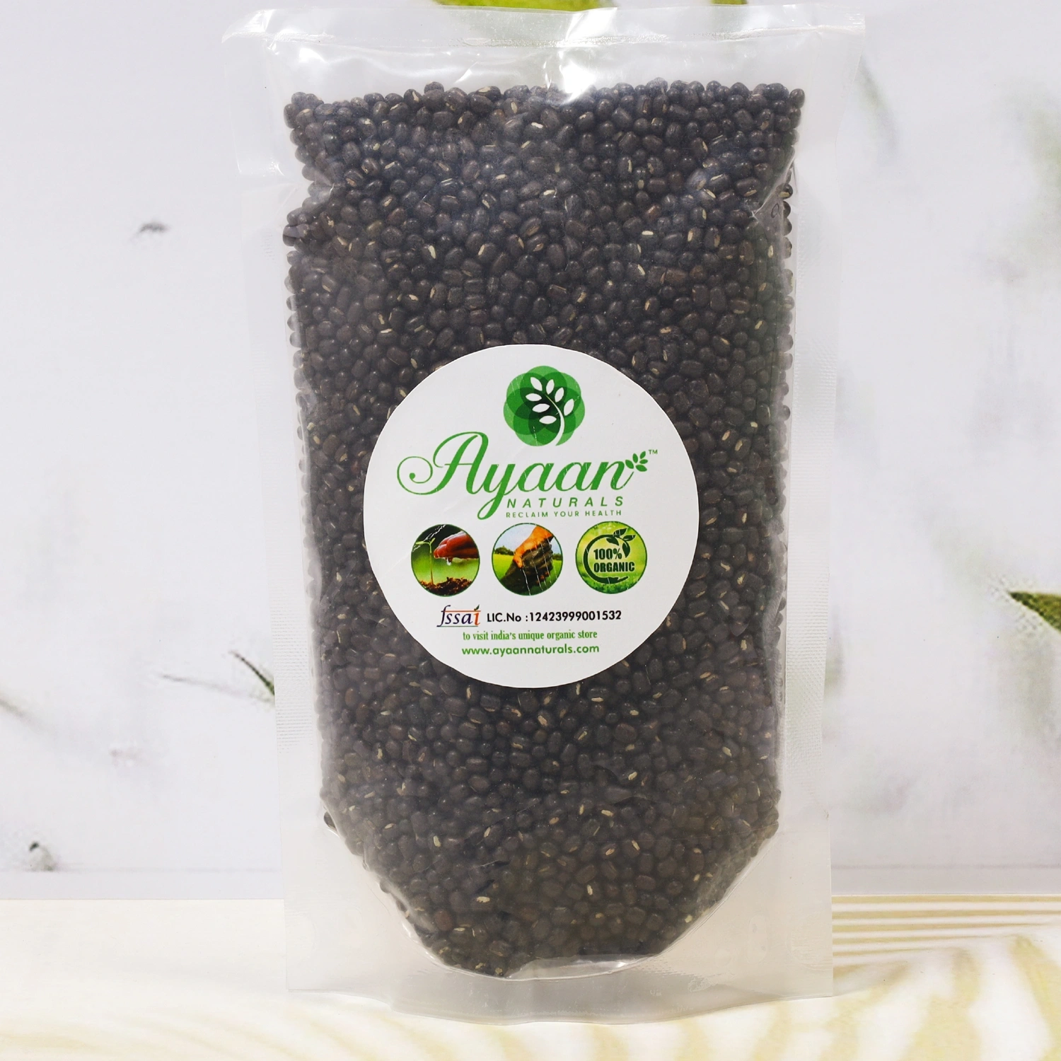 Black Urad Dal - Black Gram Lentils (கறுப்பு உளுந்து) Grain-3