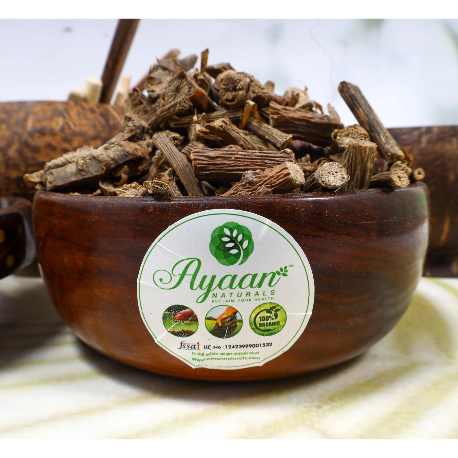 Seenthil Kodi Roots Raw - Guduchi - Giloy - Amruthaballi Root Raw (சீந்தில் கொடி வேர்) Herbal Roots-2