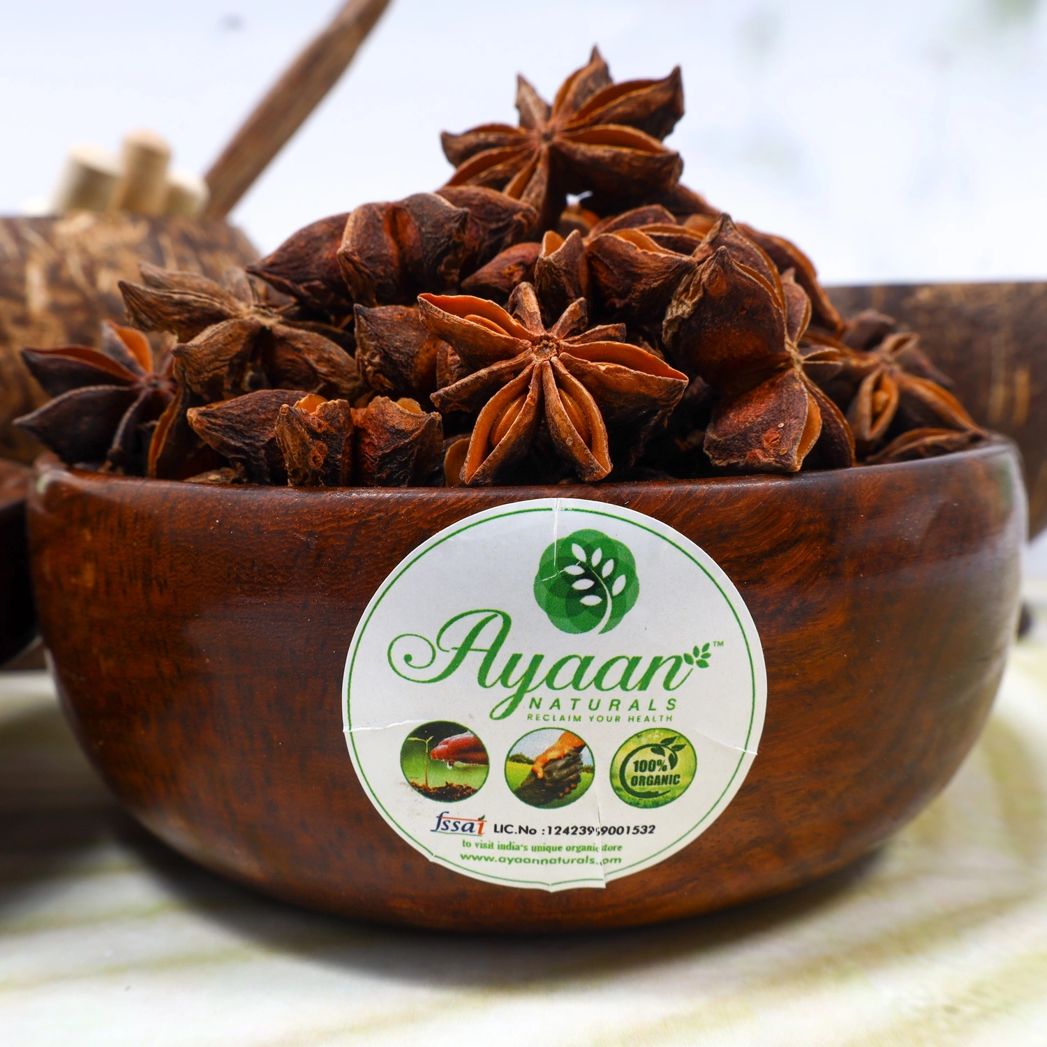 Star Anise | Illicium verum (அனாட்சிப்பூ) Spices-2