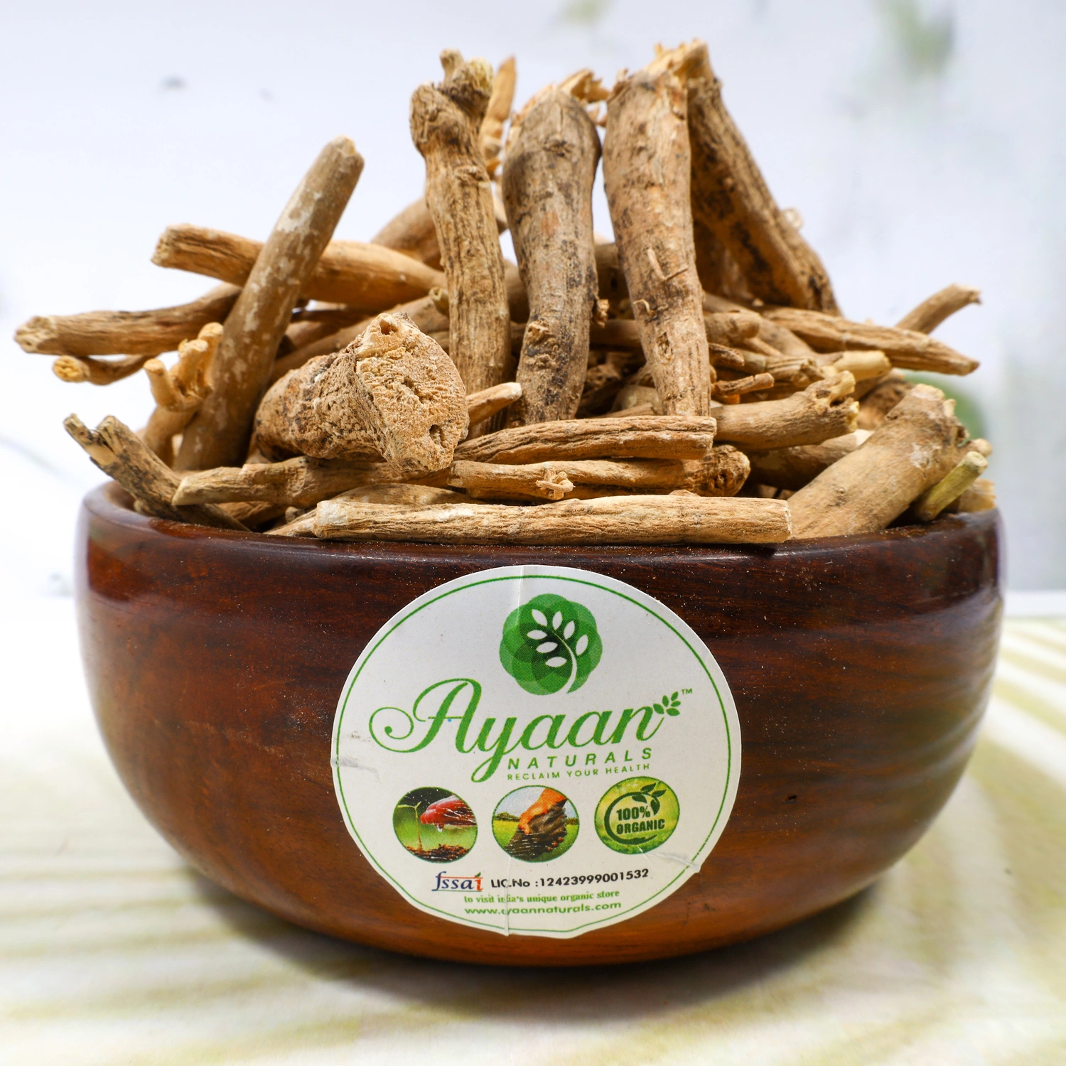 Ashwagandha Roots - Winter Cherry Roots (அஷ்வகந்தா வேர்) Herbal Roots-AN172