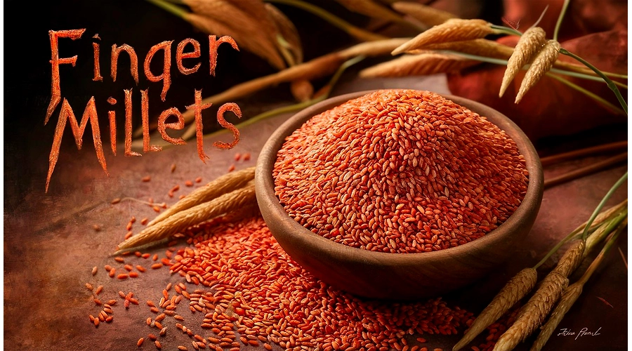 Finger Millets (Ragi or Nachni)