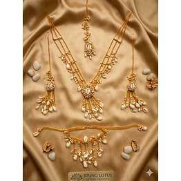 haldi jewellery set