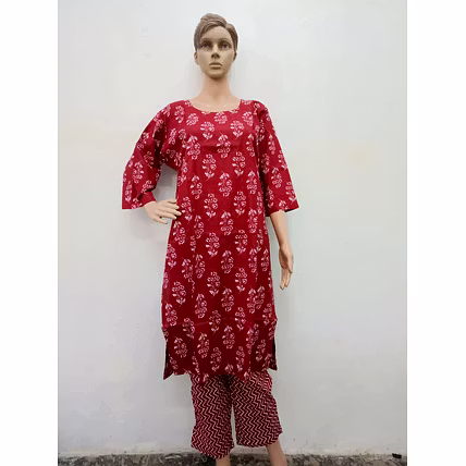 Kurti Pant Set-12468713