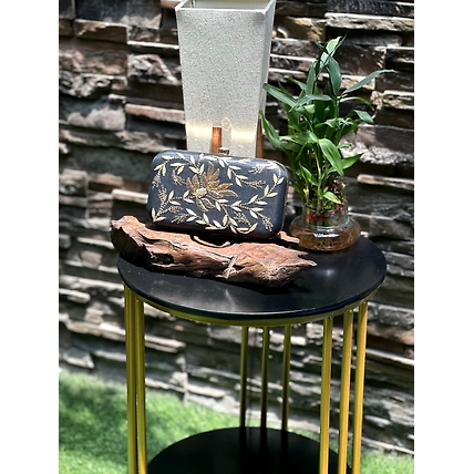 CLUTCHES,POTLI'S AND EVENING BAGS MADE ON RAW SILK-3