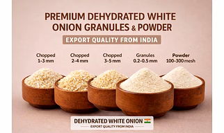 Dehydrated White Onion Products